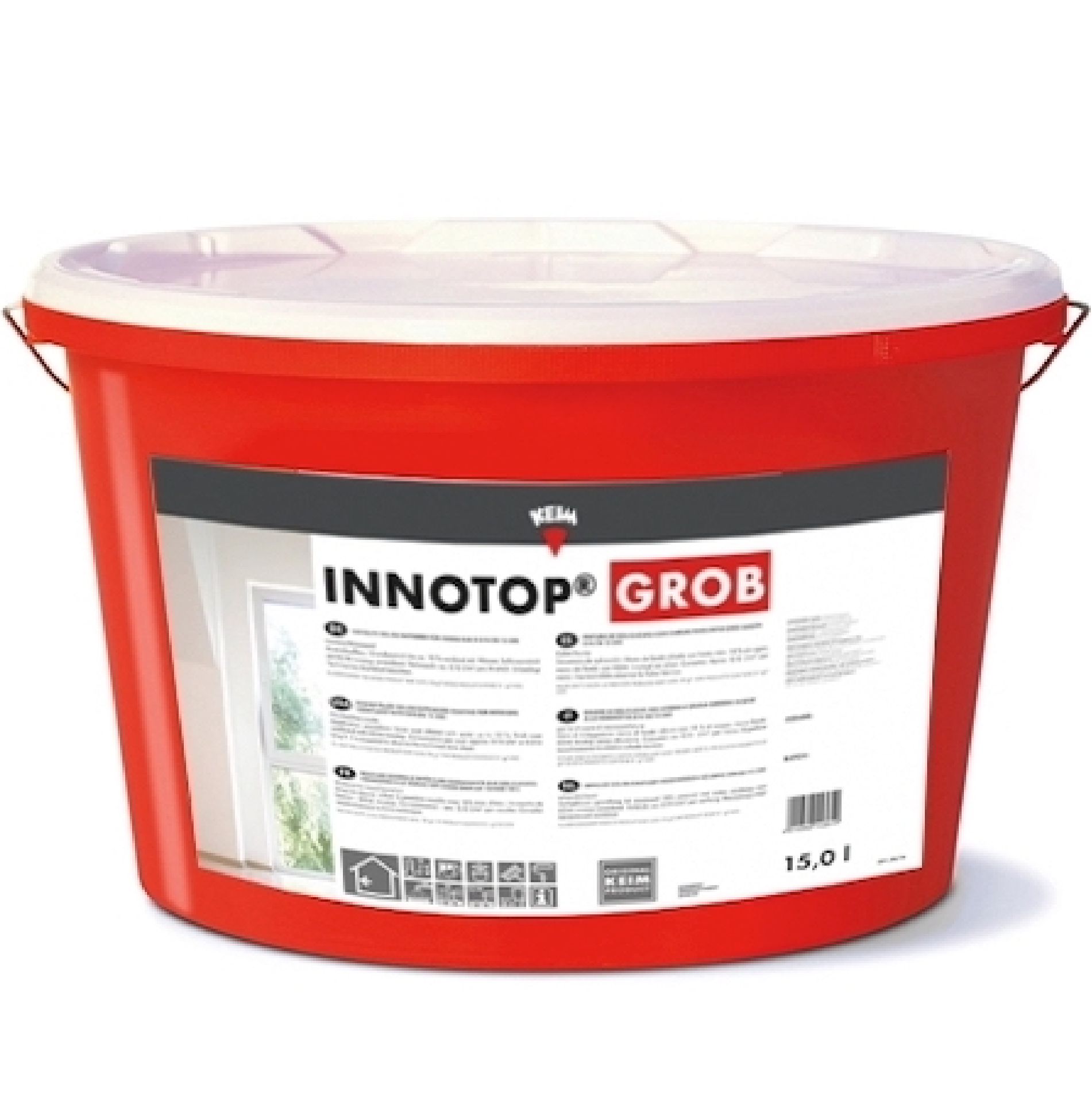 KEIM® Innotop-Grob, Sol-Silikatfarbe für Innen