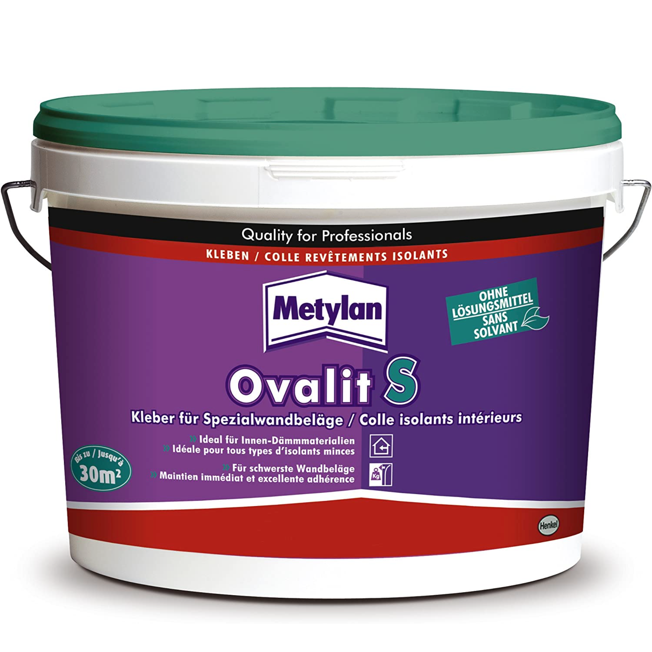 Metylan Ovalit S-Kleber für schwere Wandbeläge