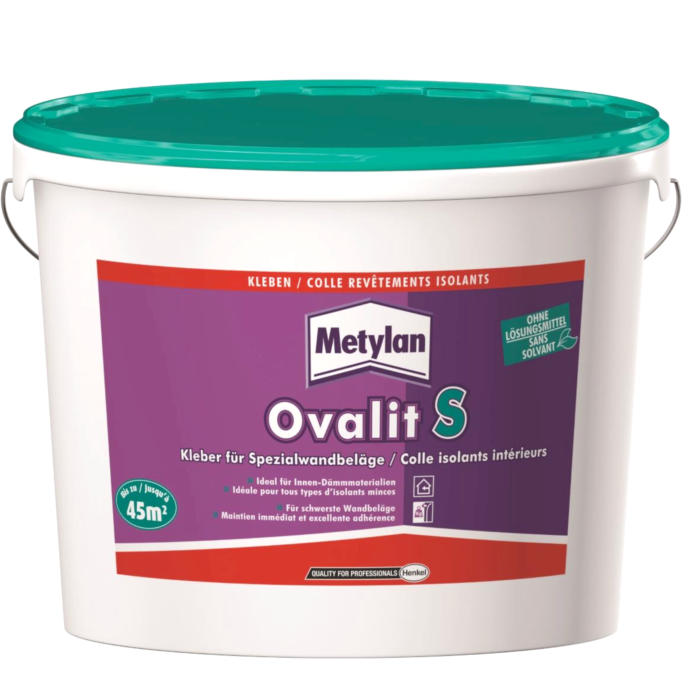 Metylan Ovalit S-Kleber für schwere Wandbeläge