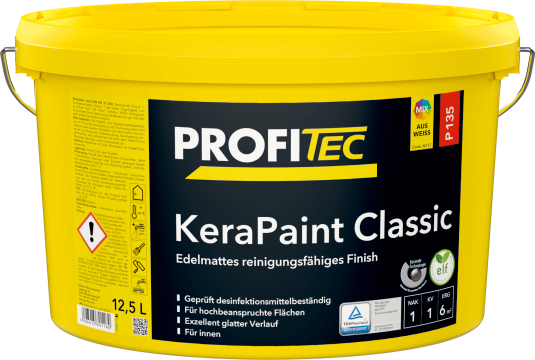 ProfiTec P135 KeraPaint Classic, weiß
