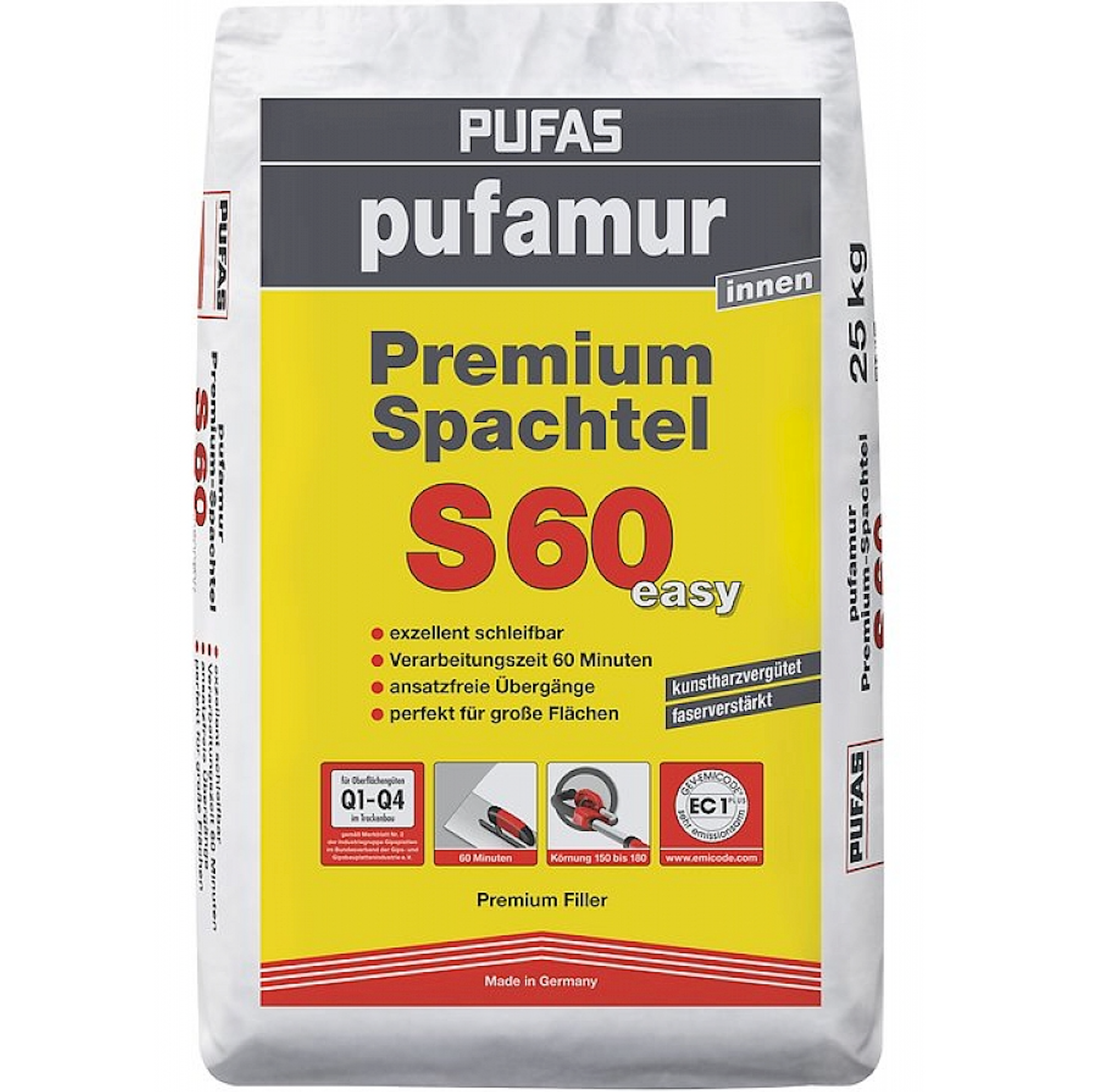 Pufas Pufamur Premium-Spachtel S60 easy
