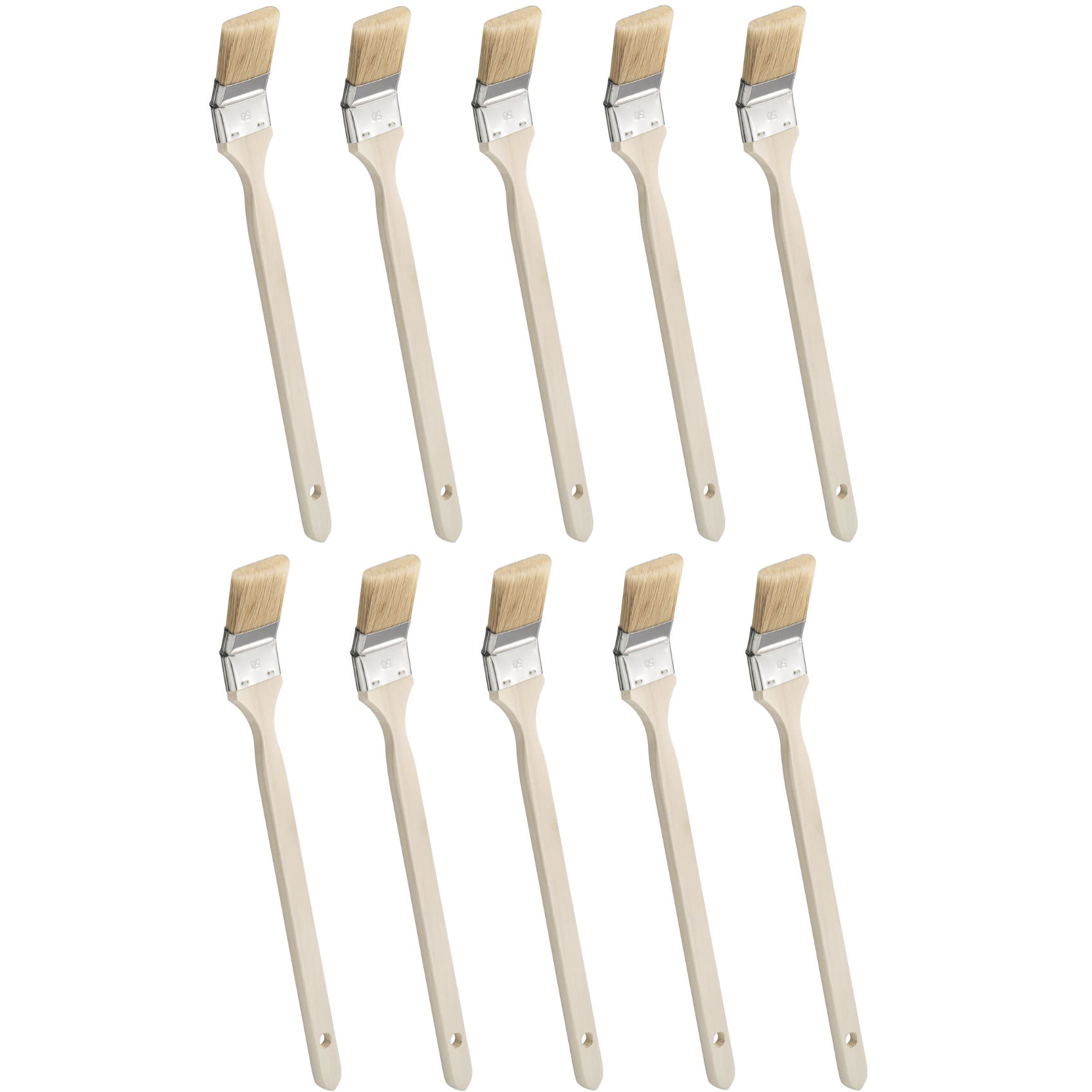 Eckenpinsel - Beige Natural Mix