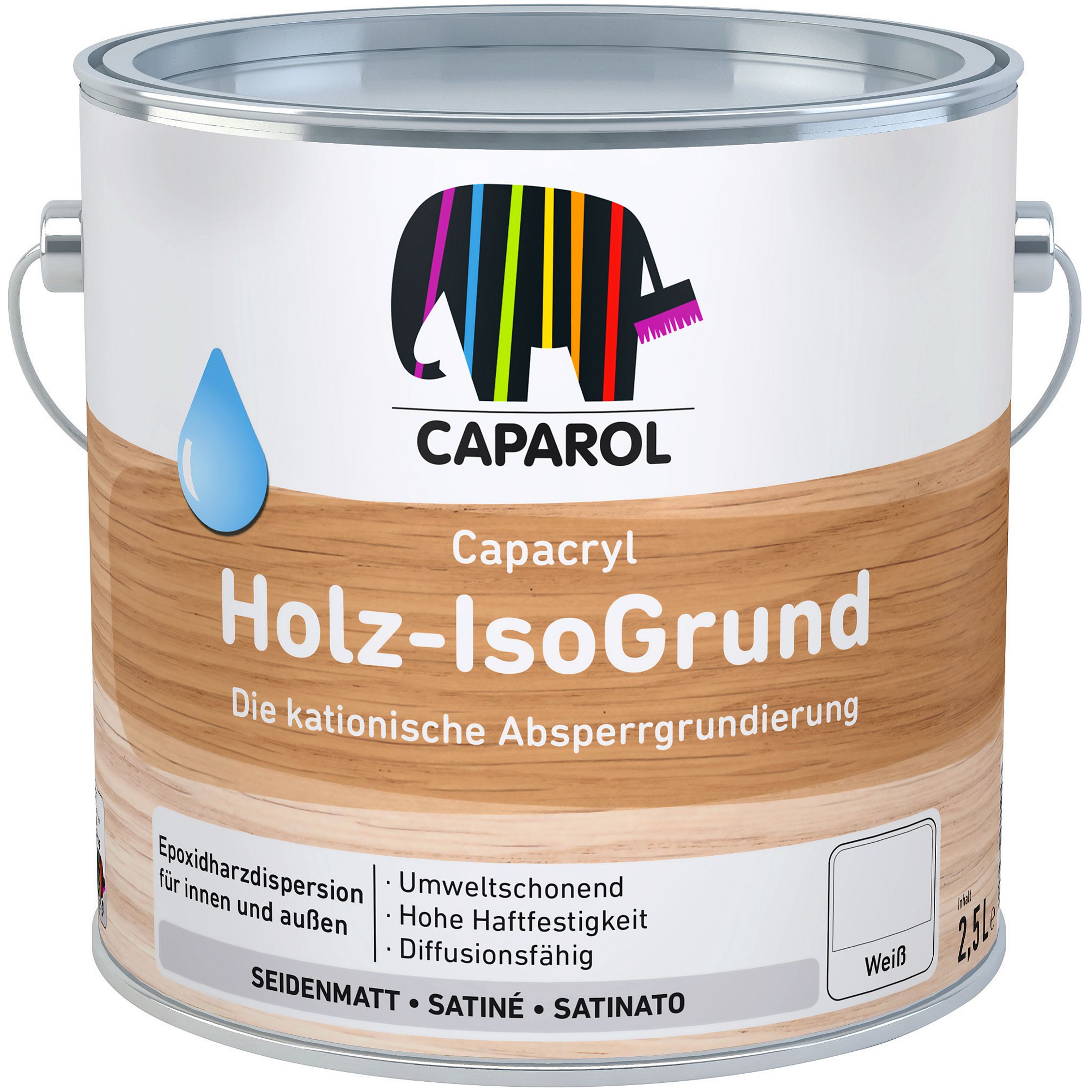 CAPAROL® Capacryl Holz-IsoGrund | kationische Absperrgrundierung
