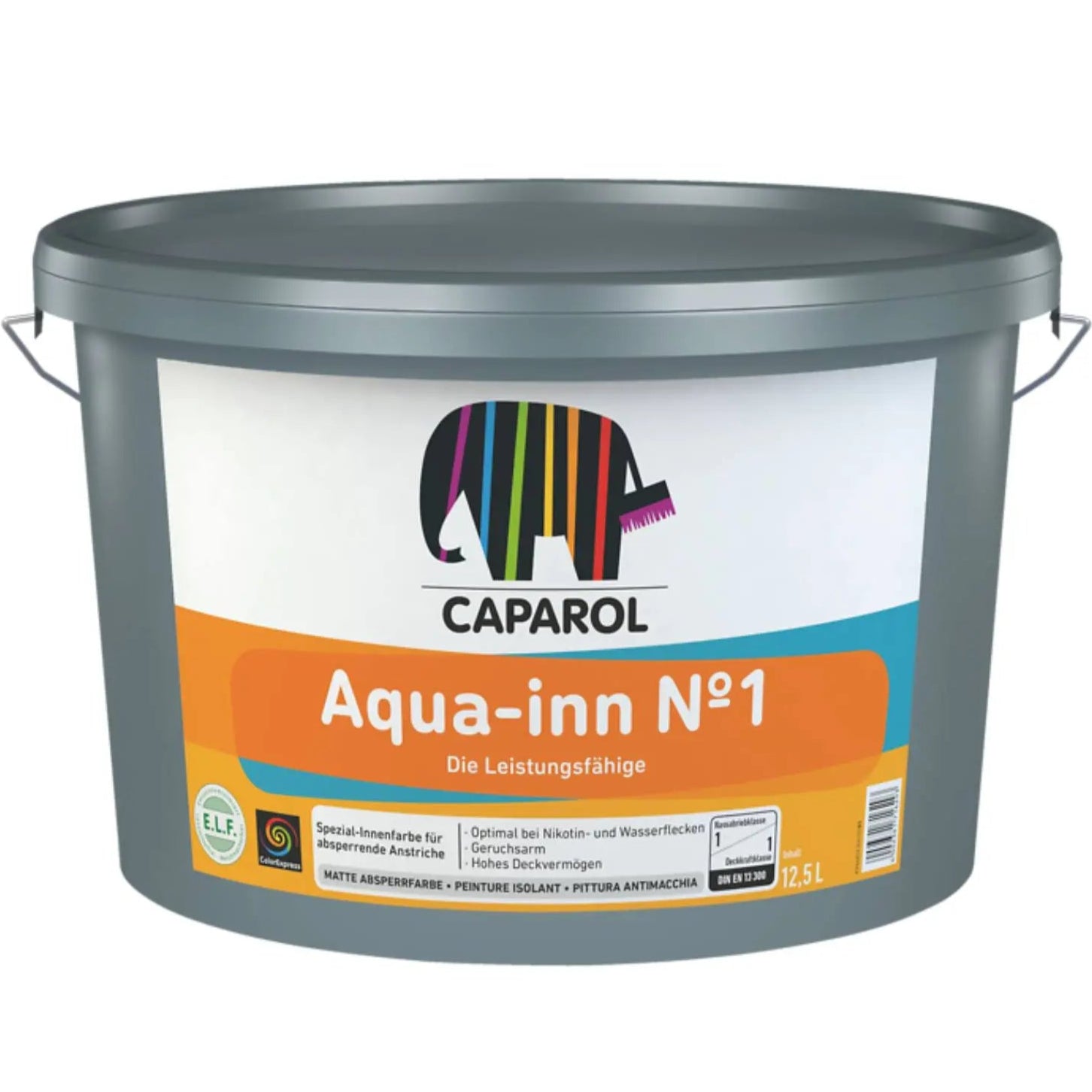Caparol Aqua-innN-1weiss Absperrfarbe gegen Flecken