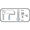 Etikett_Werkzeug_Auftrag_Temperaturgrenze_min5_max30