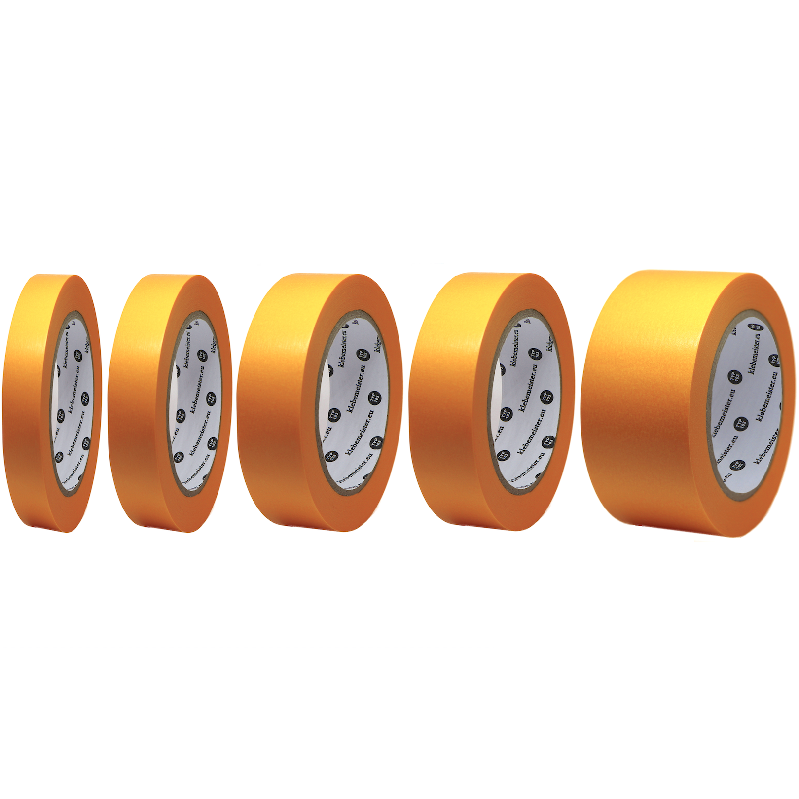 klebemeister® Goldband MIX-PACK (19, 25, 30, 30, 50 mm)