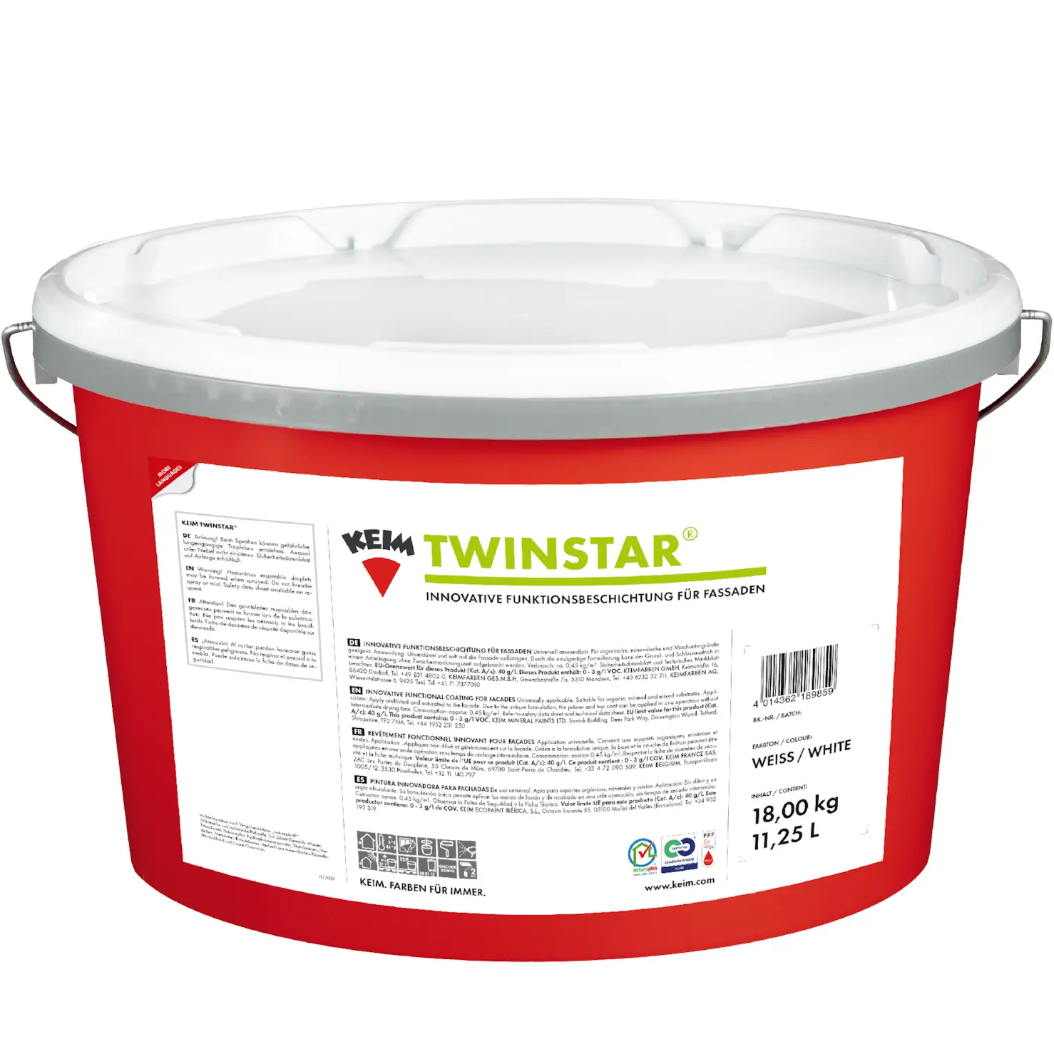 KEIM Twinstar 2in1 Fassadenbeschichtung