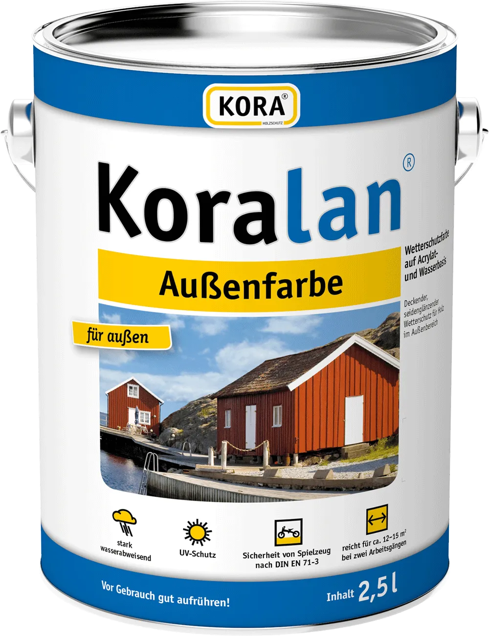 Koralan-Aussenfarbe