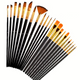 Künstlerpinsel-Set, 22-teilig (für Acryl, Öl & Aquarell) - klebemeister.eu