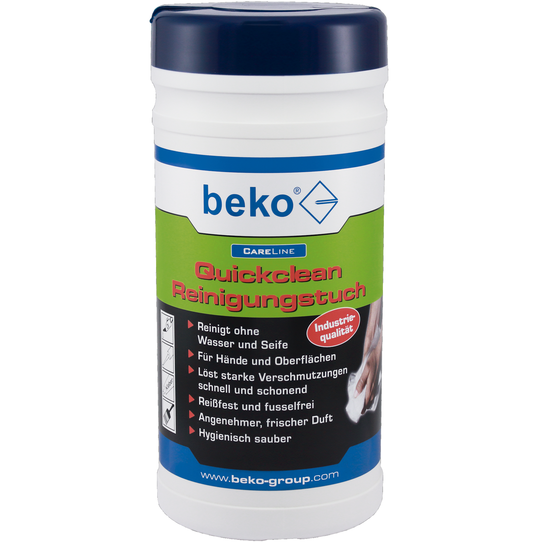 beko® CareLine Quickclean Reinigungstücher, 100er Set