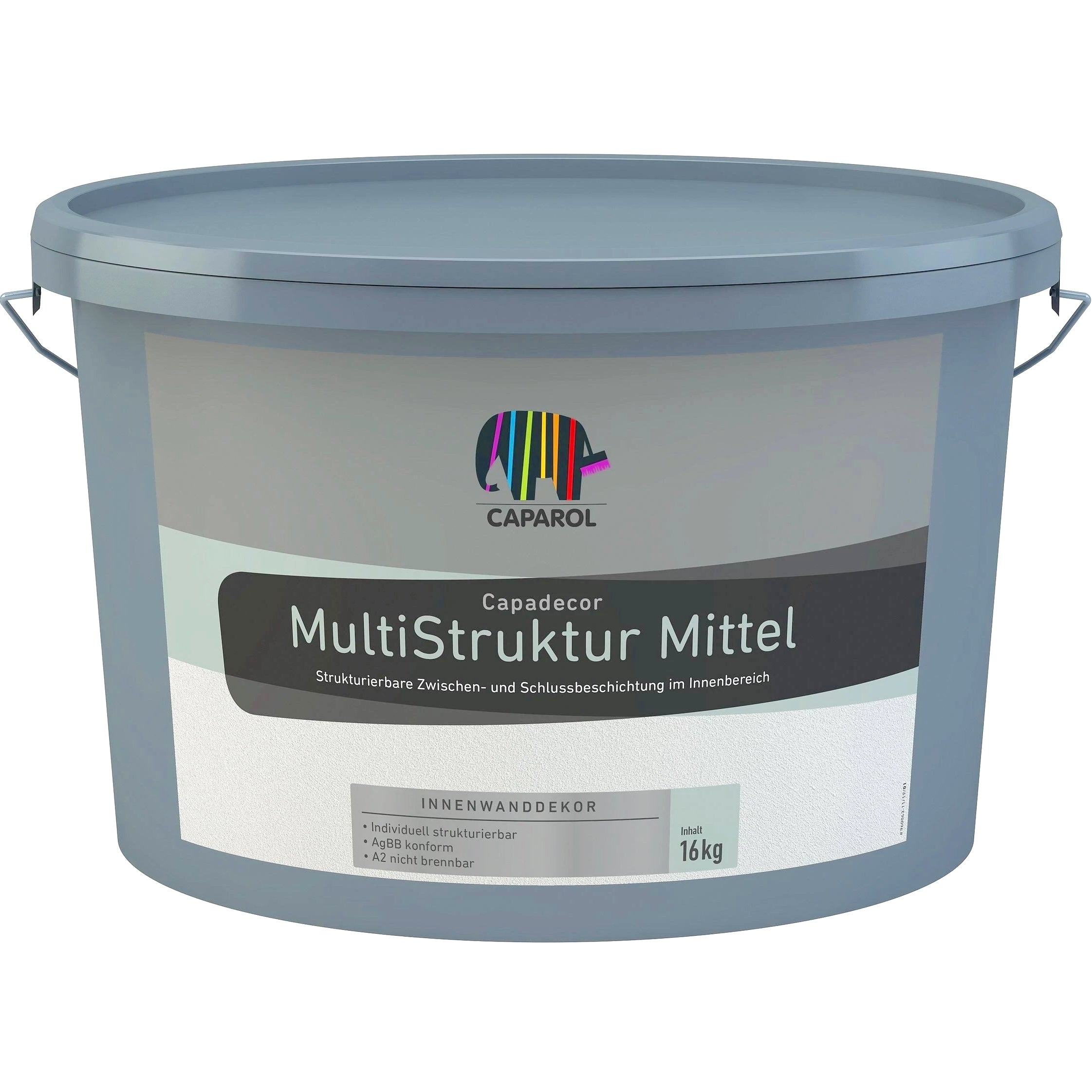 CAPAROL® Capadecor MultiStruktur Mittel (weiß) | quarzgefüllte Zwischen- und Schlussbeschichtung