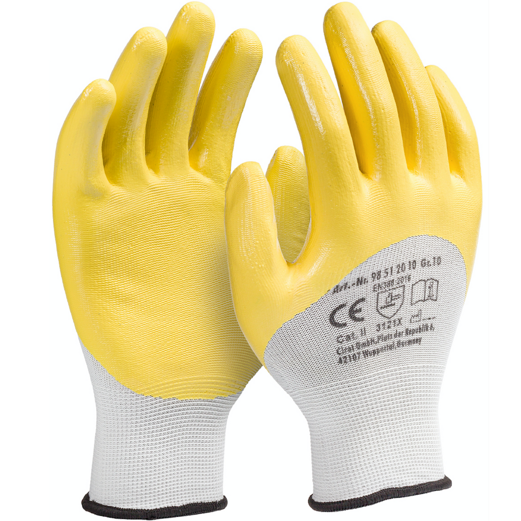 handschuhe zum streichen Arbeitshandschuhe Maler Griff, glatt