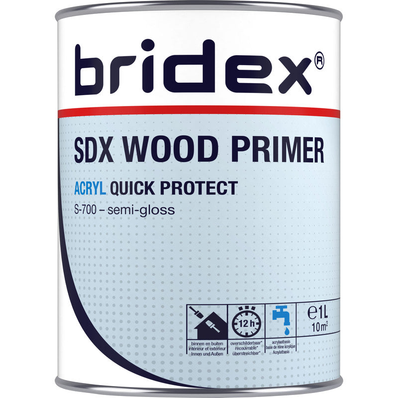 Bridex SDX Wood Primer Acryl 1L