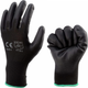 polyurethan handschuhe Arbeitshandschuhe PU Nylon, schwarz