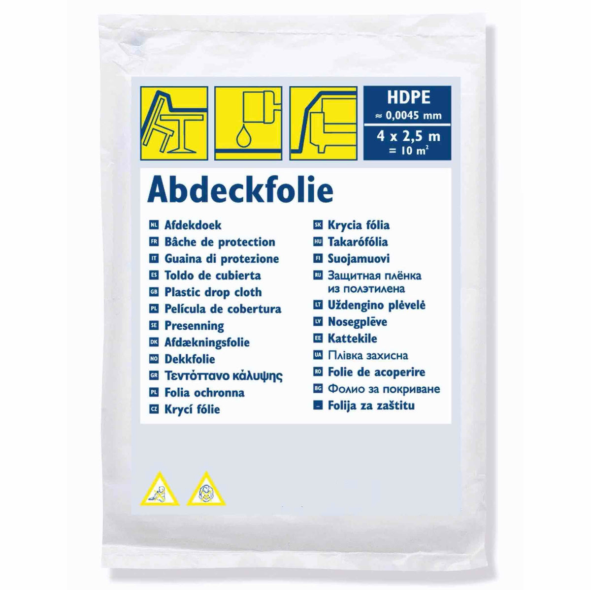 Abdeckmaterial für Maler und Lackierer