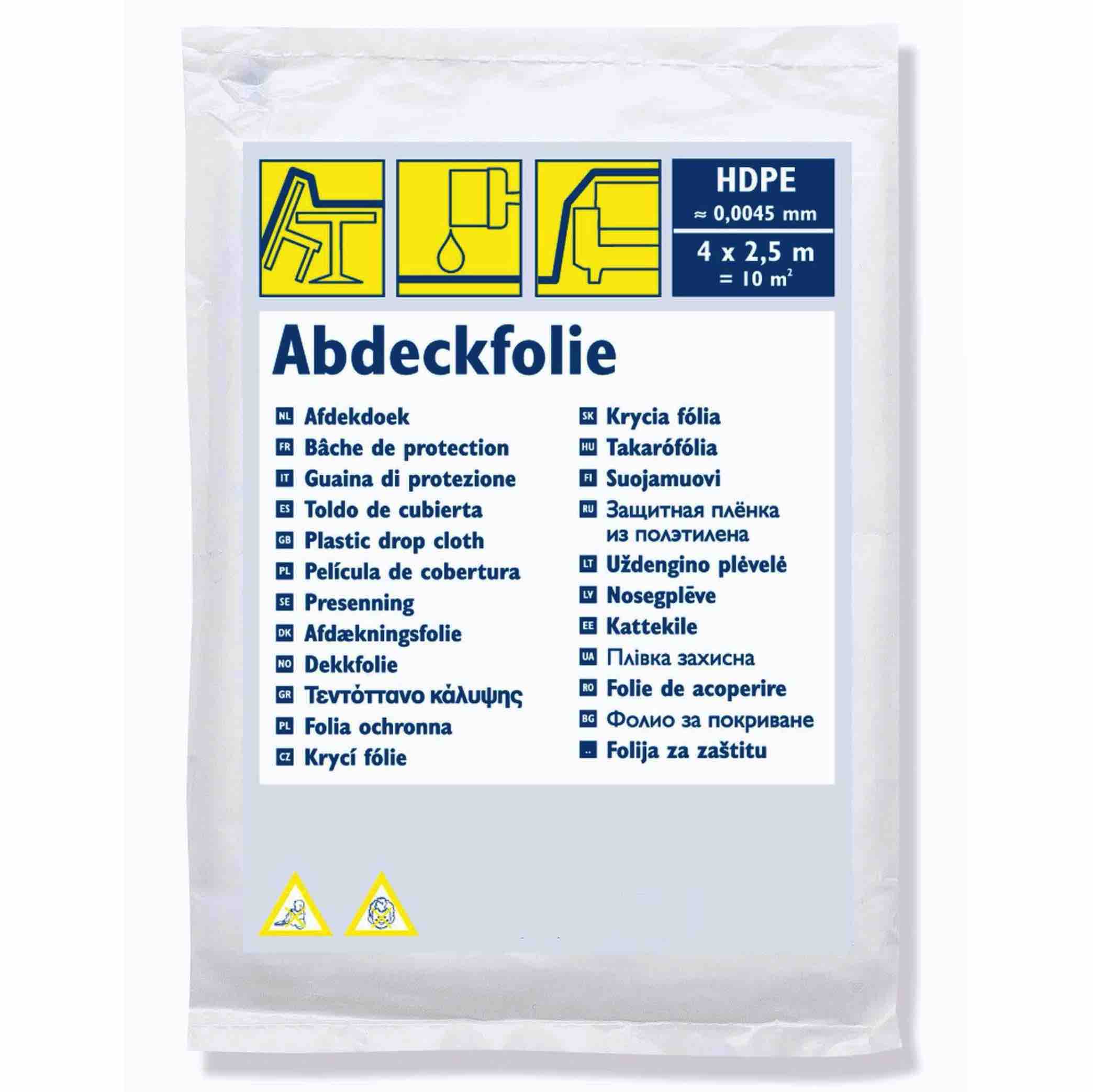 Abdeckfolie ⎥ Malerplane ⎥ Bauplane
