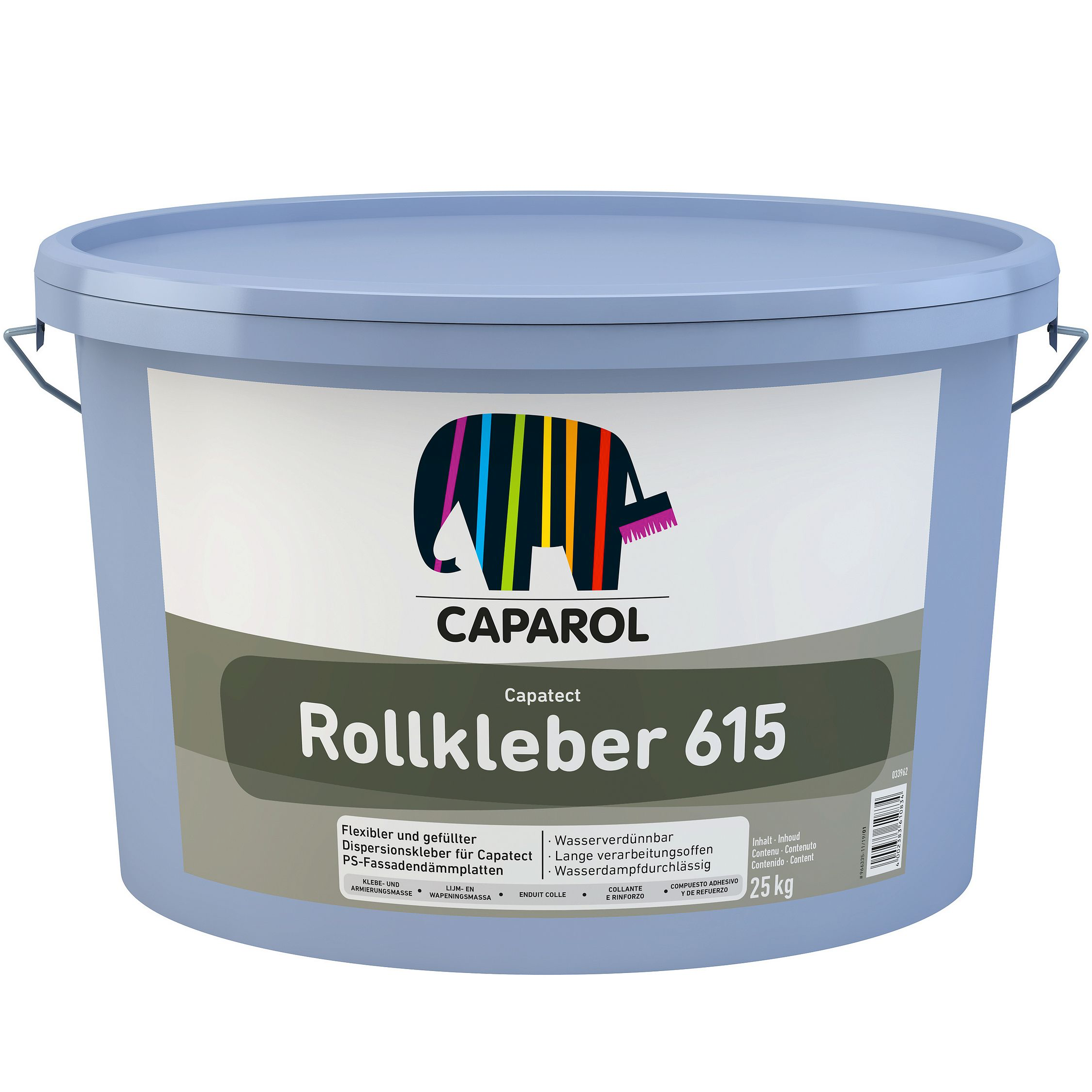 caparol rollkleber615 Dispersionskleber fuer aussen