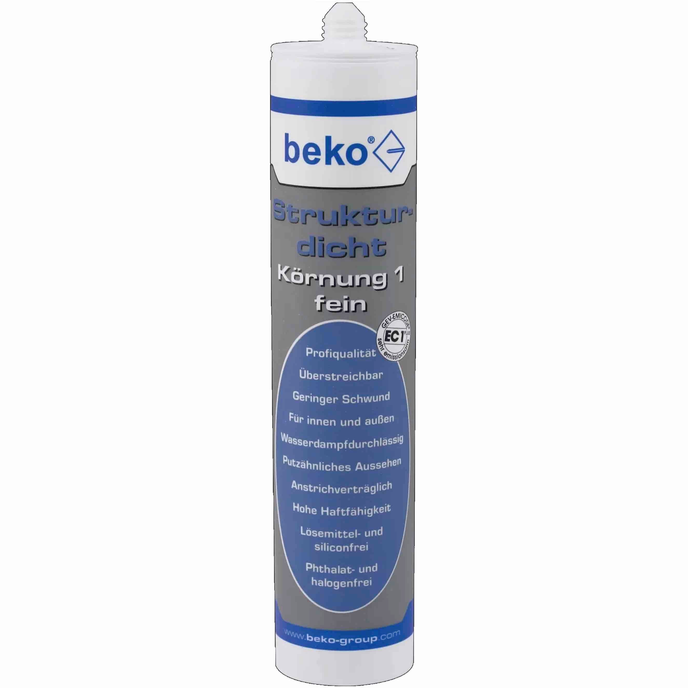 beko® Strukturdicht weiß-strukturiert